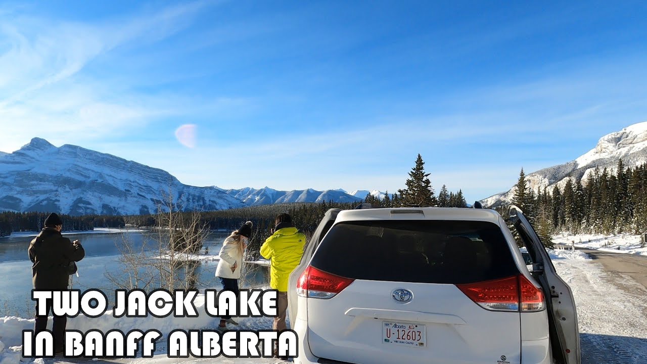 4k Two Jack Lake In Banff Alberta Canada 11/17/21