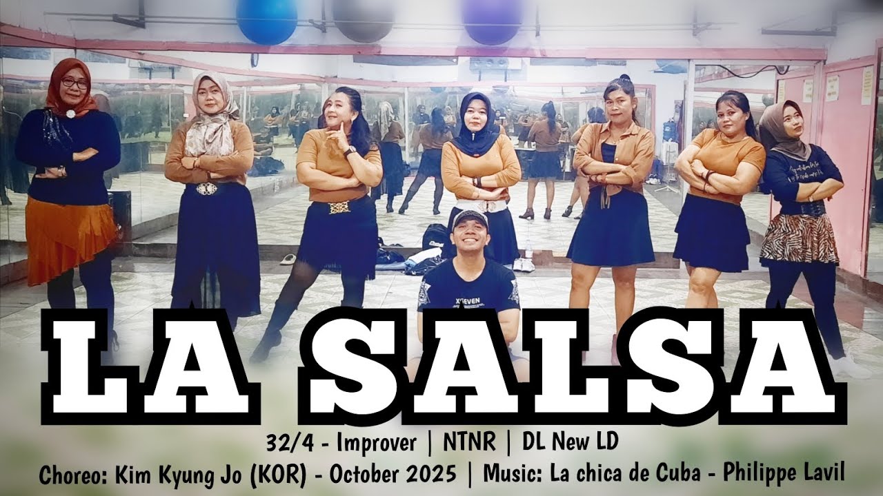 La Salsa Line Dance | Improver | @Ablelinedance_kr (KOR) - Oct 2025