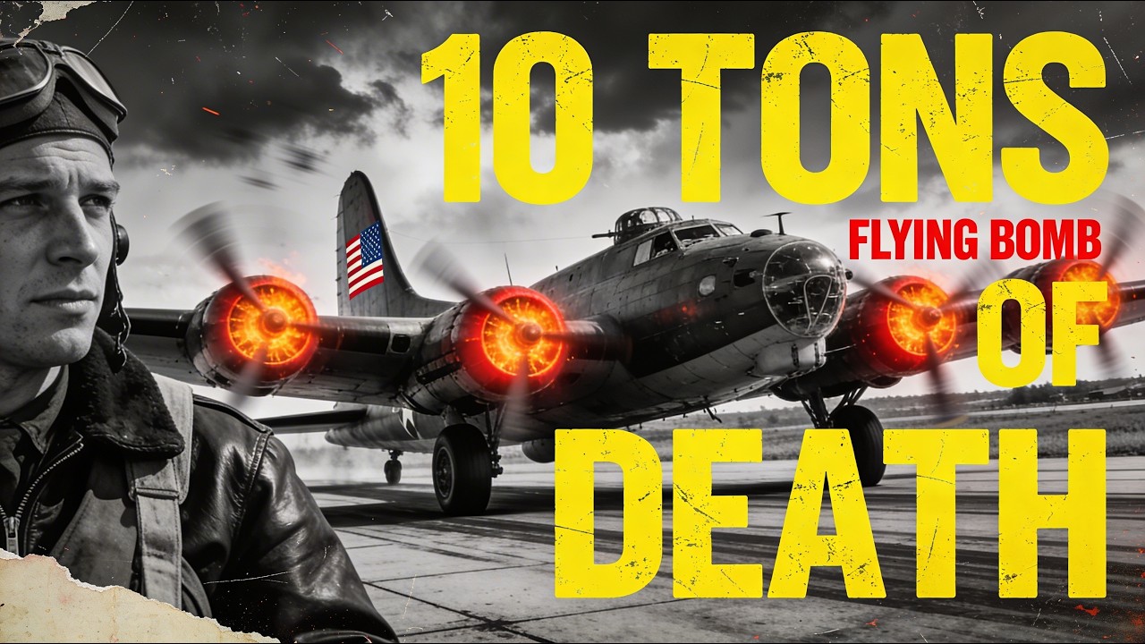 How 10 Tons of Torpex Turned One B‑17 Into the First Suicide Drone of WWII