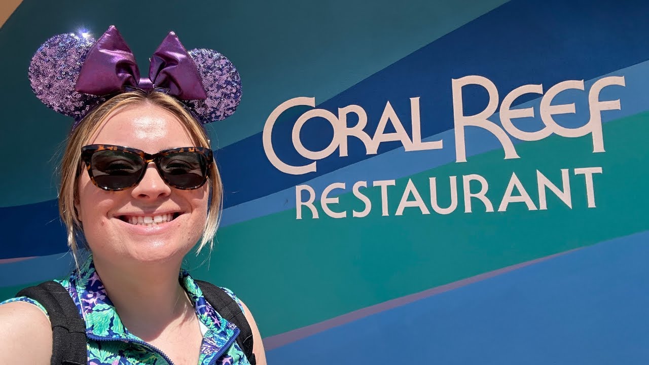 Mon restaurant coup de coeur à Disney | Coral Reef Restaurant