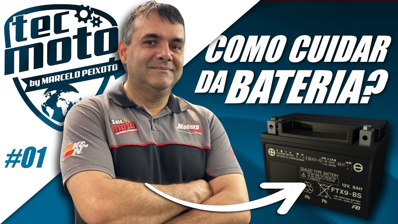 ⚠ VOCÊ SABE CUIDAR DA BATERIA DA SUA MOTO? [aprenda agora]