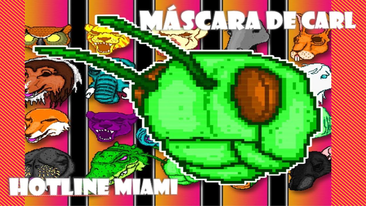Como hacer la máscara de Carl | Hotline Miami.