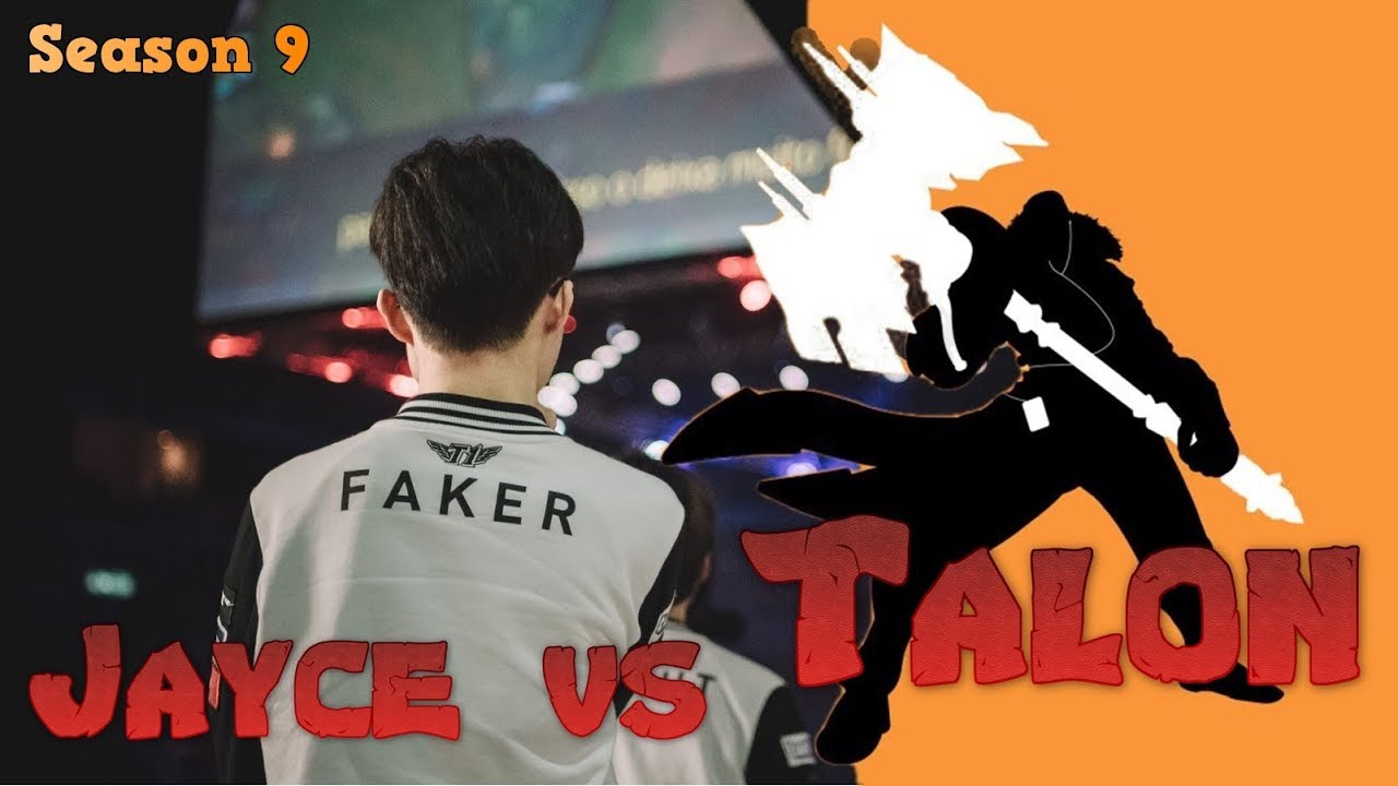 Faker - Jayce vs Talon Mid - LoL Season 9 KR Ranked | League of Legends Replays