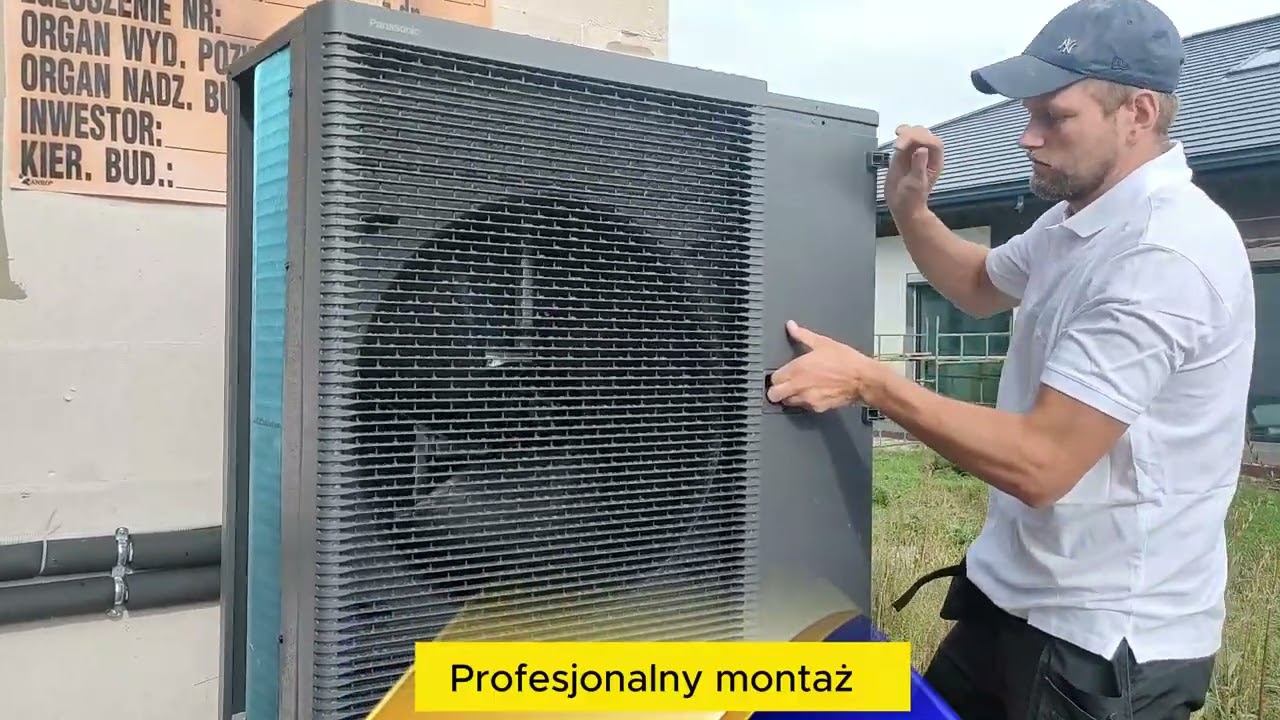 Montaż pompy ciepła Panasonic Aquarea Seria L 7 kW &ndash; kompletny montaż kotłowni | Klimat-Tech