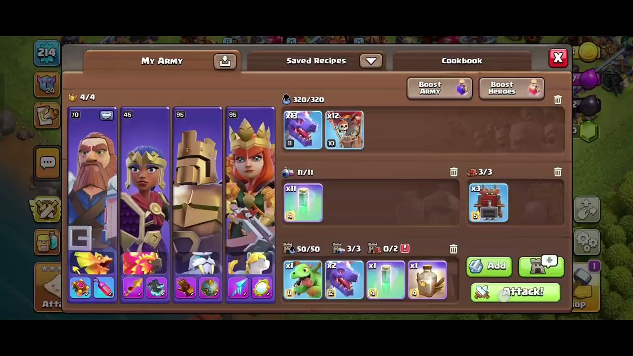 Coc easy 3 stars townhall 15