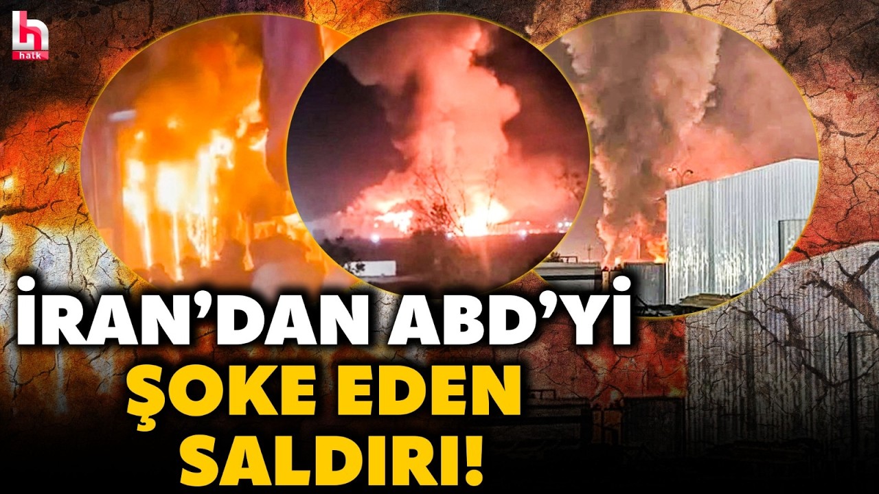 İRAN'IN MİSİLLEMESİ ÇOK ŞİDDETLİ OLDU! ABD'li petrol şirketinin tesisini Irak'ta havaya uçurdular!