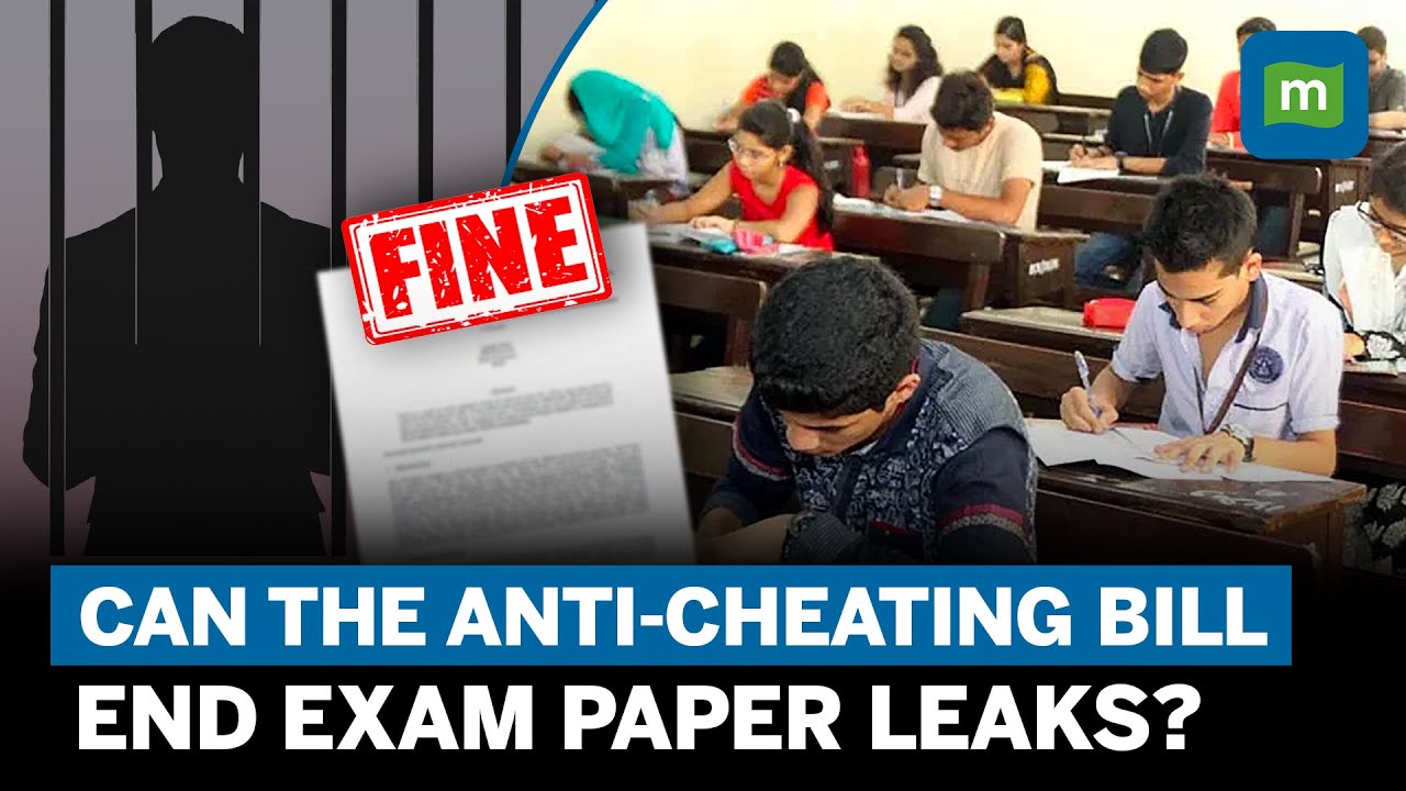 Up to Rs 1 Cr Penalty If Found Guilty of Leaking Papers in Govt Exams | Anti-Cheating Bill Explained