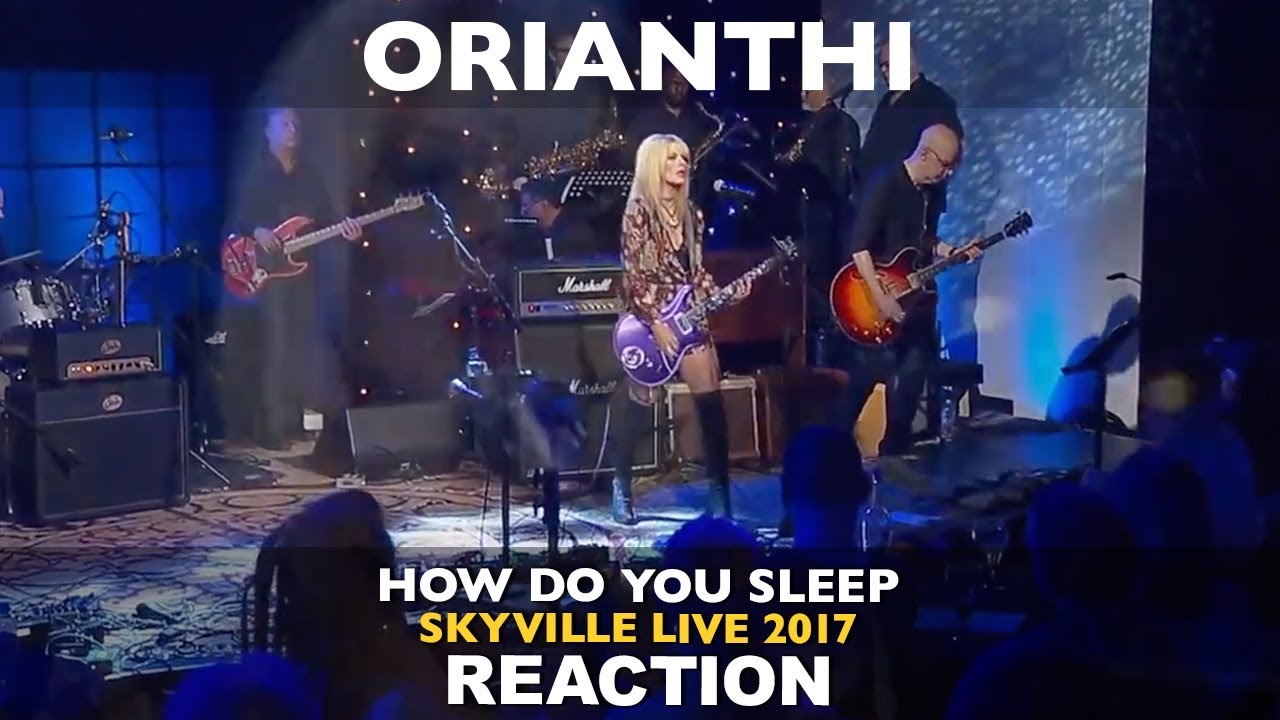 Musicians REACT to Orianthi: How Do You Sleep (2017, Skyville Live)