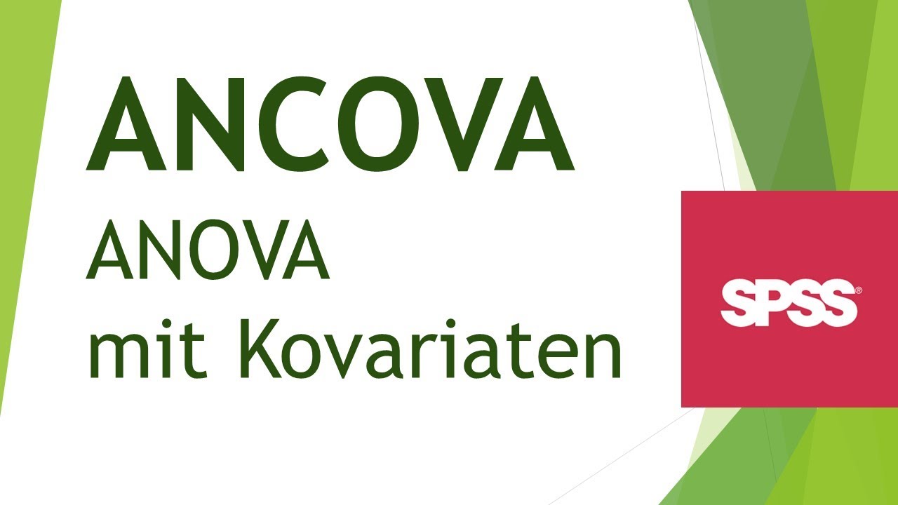 ANCOVA in SPSS durchführen und interpretieren - Daten analysieren in SPSS (54)