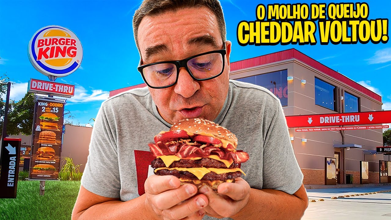 O DELICIOSO MOLHO DE QUEIJO CHEDDAR VOLTOU !!!!