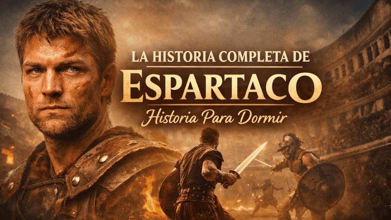 La Historia Completa De Espartaco | Historia Para Dormir