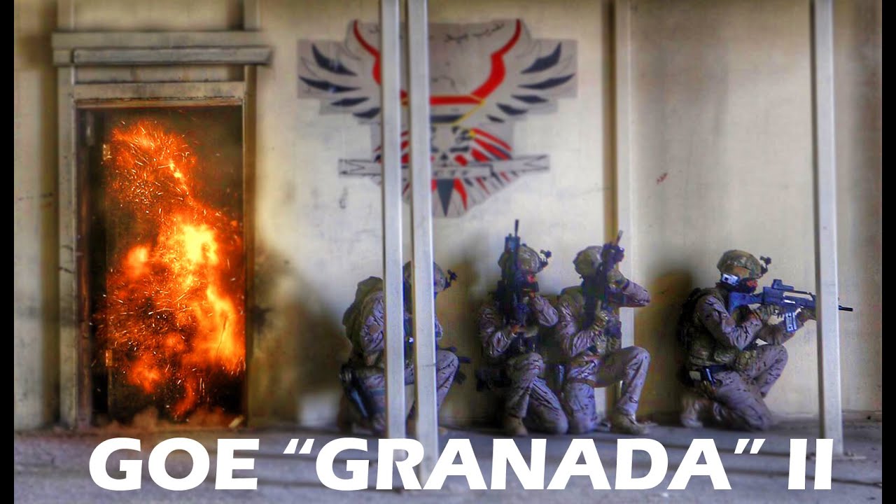 GOE II - Grupo Operaciones Especiales GRANADA II  - Entrenamiento combate urbano en Kill House