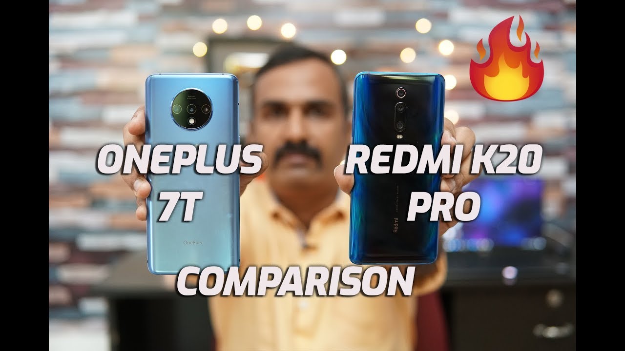 OnePlus 7T vs Redmi K20 Pro Comparison- Display, Software, Performance and Battery