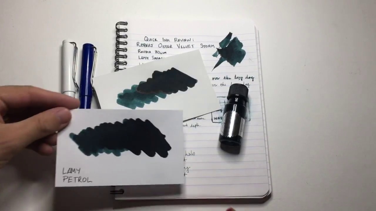 Ink Review: Robert Oster (inkArt.ink) Velvet Storm