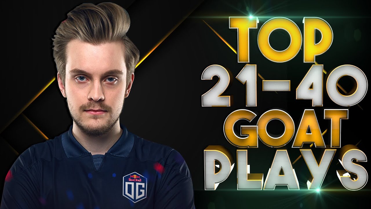 TOP 21-40 - BEST & MOST ICONIC GOAT Plays in Dota 2 History