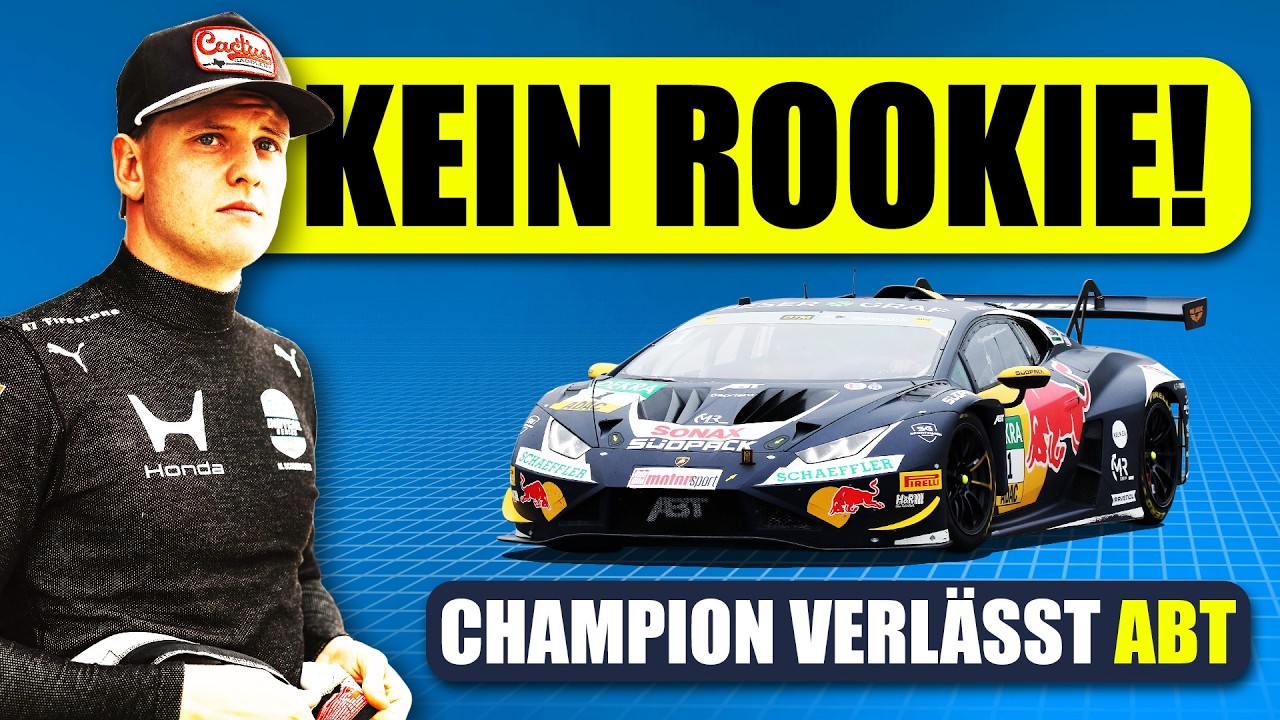 Mick Schumacher: ‘Kein Rookie!’ + DTM-Hammer: Champion verlässt Abt