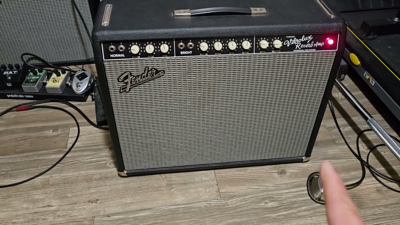 Fromel mod kit for Fender Custom Vibrolux Reverb. Part 1..