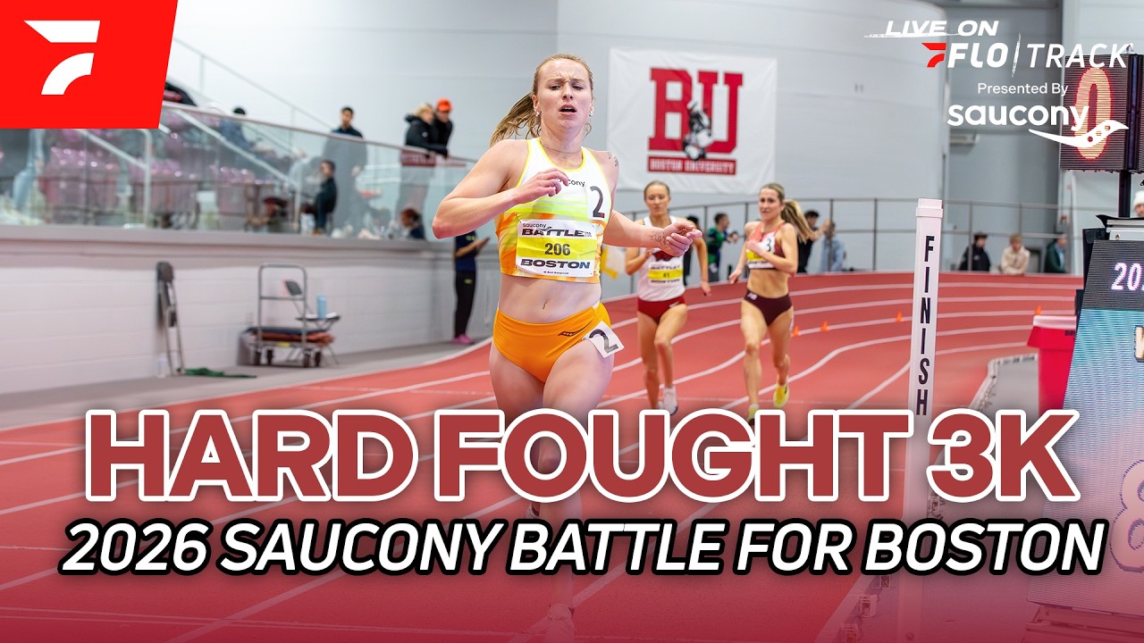 Grace Fetherstonhaugh Wins The 3k at Saucony Battle for Boston 2026