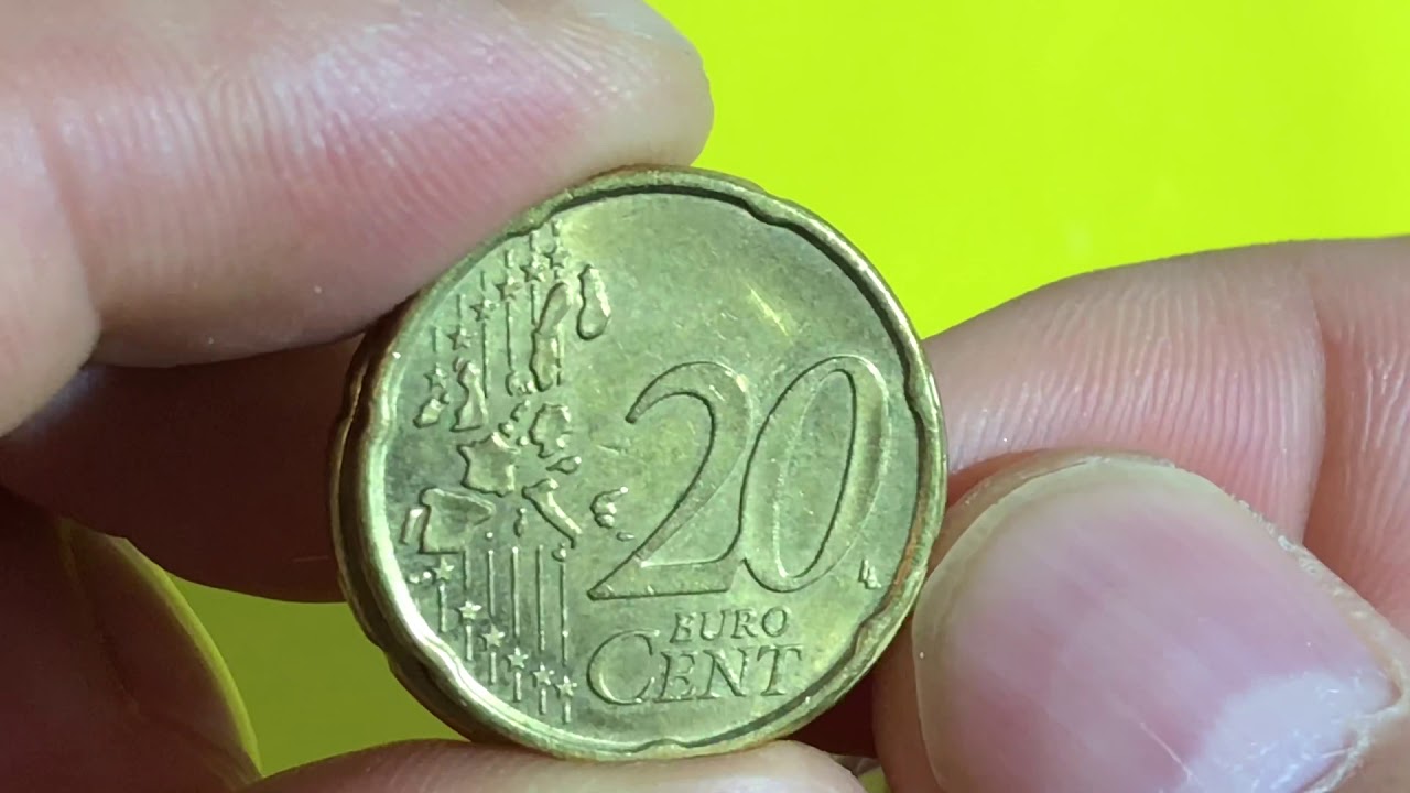 Euro coins 20 euro cent Finland 2001,2002,2015