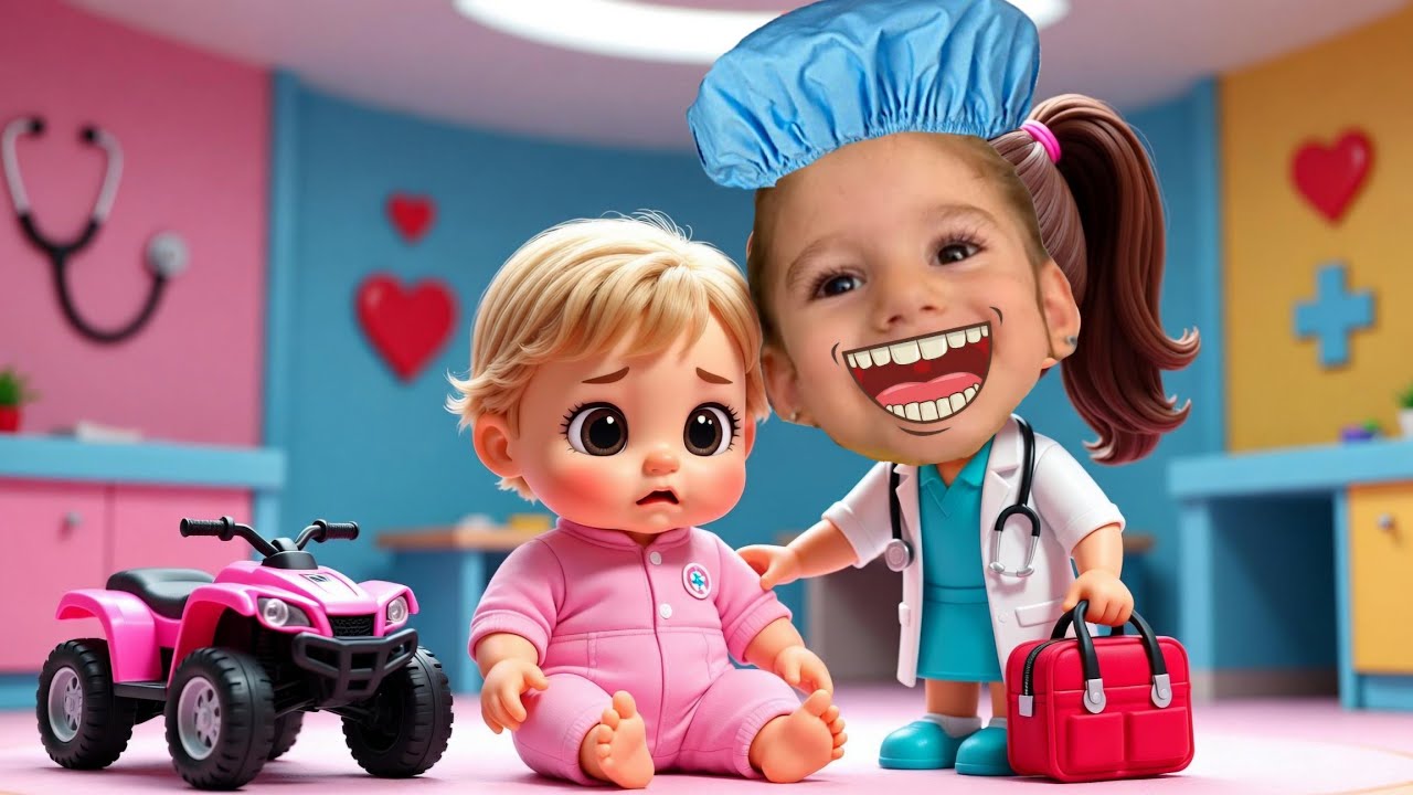 BABY DOLL KAZA YAPTI! DOKTOR PEMBE ATV İLE YARDIMINA GİDİYOR!