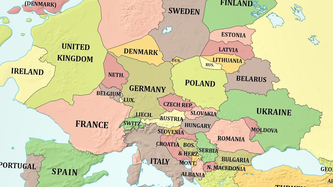 Jak wyglądałby świat gdyby POZIOM MORZA się zmienił?