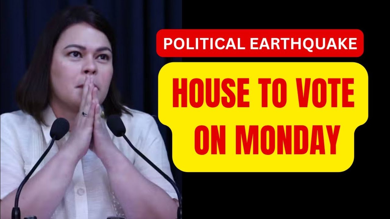 VP IMEACHMENT LOOMS: HOUSE POISED FOR 1/3 VOTE ON 4TH COMPLAINT.