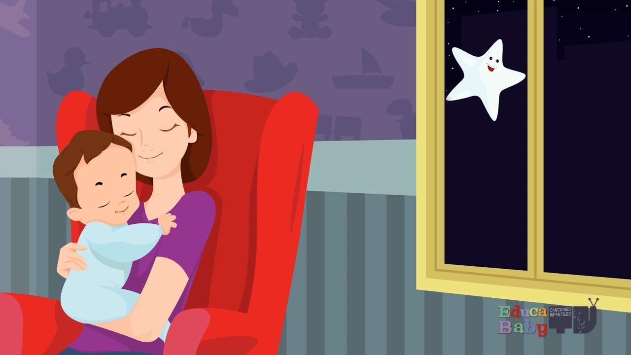Estrellita donde estas - Canción de Cuna Para Dormir - Twinkle Little Star (Canciones Infantiles)