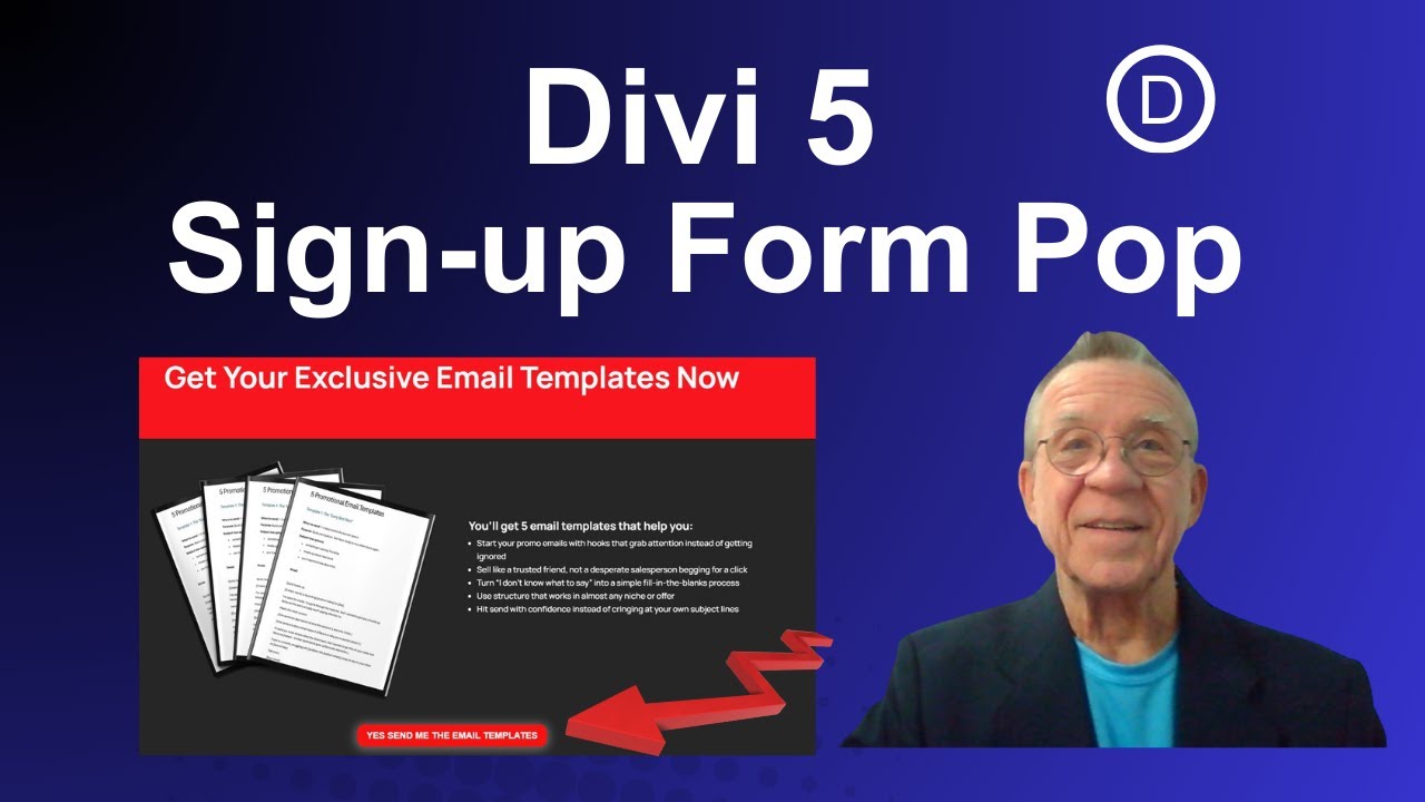 Pop-Up Sign-Up Form in Divi 5 &mdash; No CSS, No Plugins