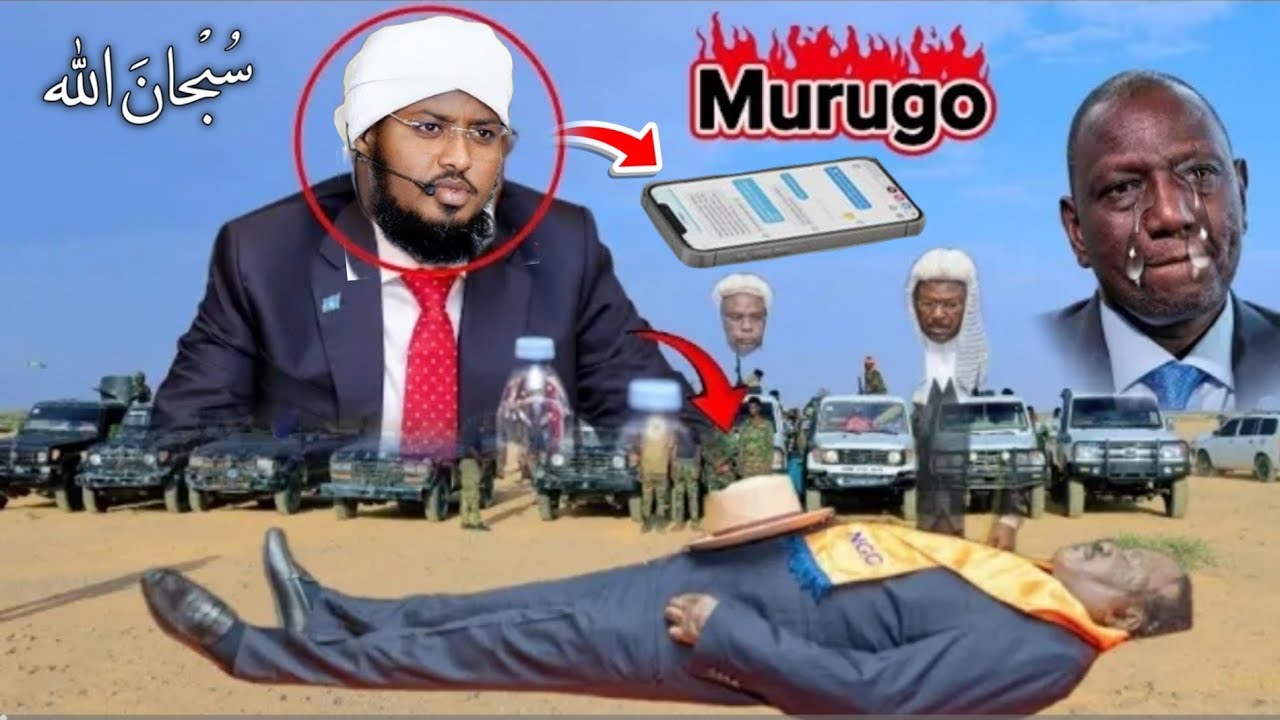 DEG DEG SH XASAN WAJIDI OO UDECEEYAY RAILA INTUU DHIMANIN KAHOR IYO KENYANKI OO KUFARXAY DAAWO....