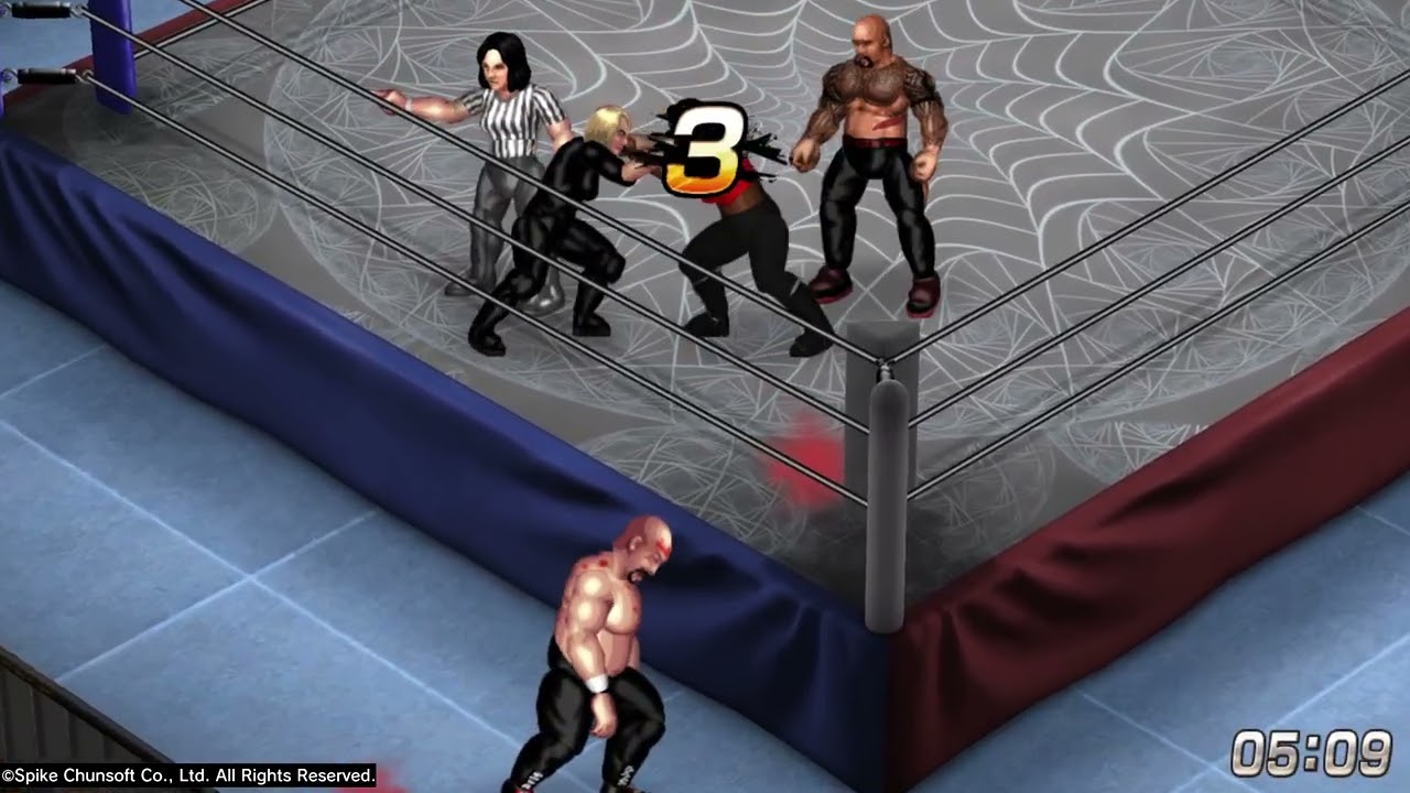 FIRE PRO WRESTLING WORLD Multiverse wrestling Kara & Giant Jupiter vs Kaylin & Jairon