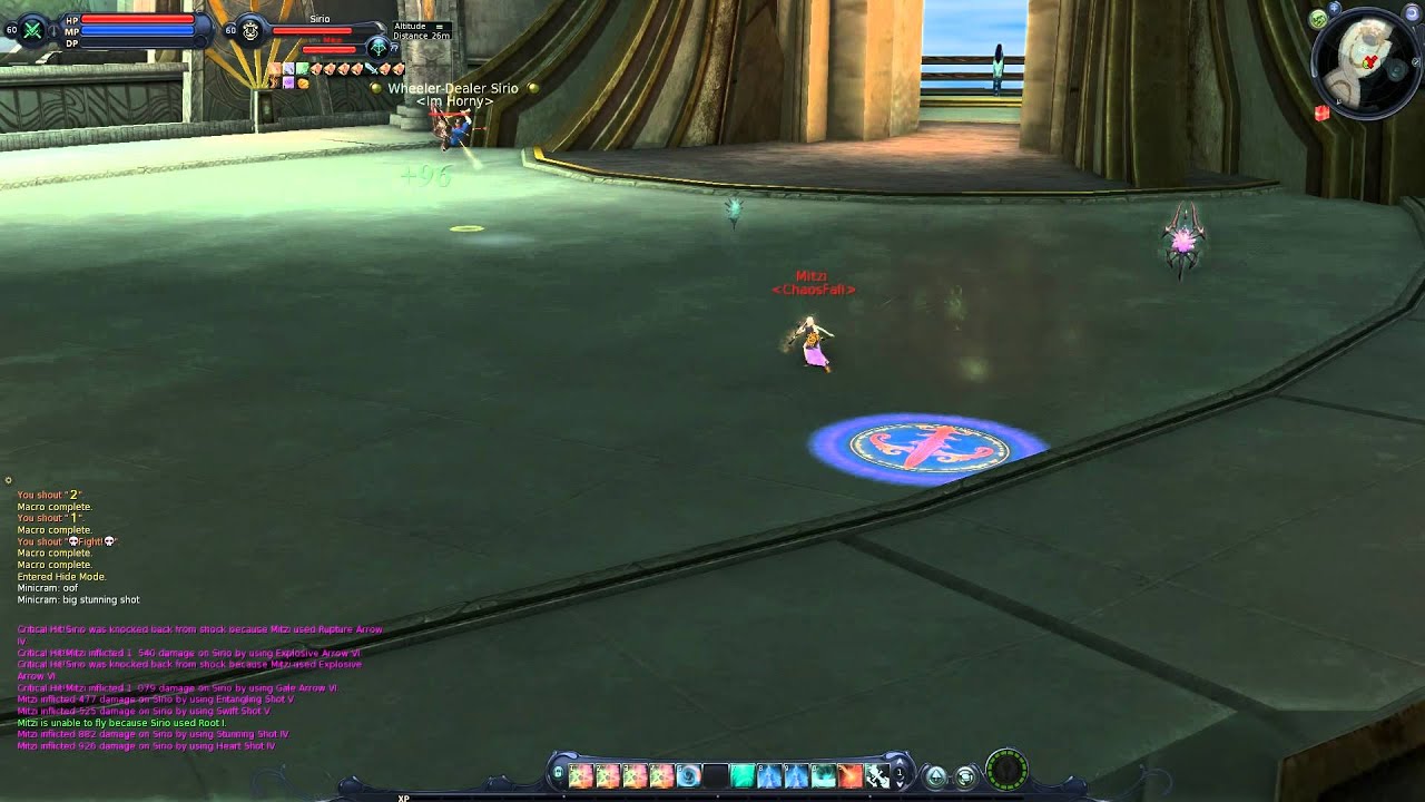 Mitzi (ranger) vs Sirio (cleric) - 2nd Round