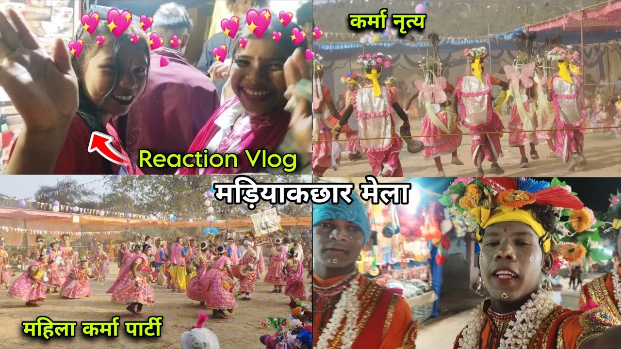 Gaon Madiyakachhar Main Karma Nritya Aur Mela Ka Reaction Vlog 2026