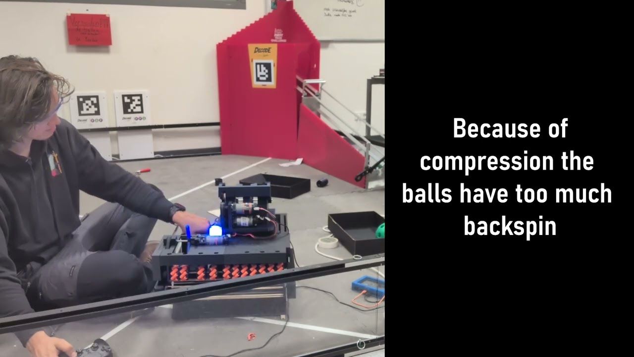 Reliability test shooter, backspin FTC Decode | Lorentz engineering