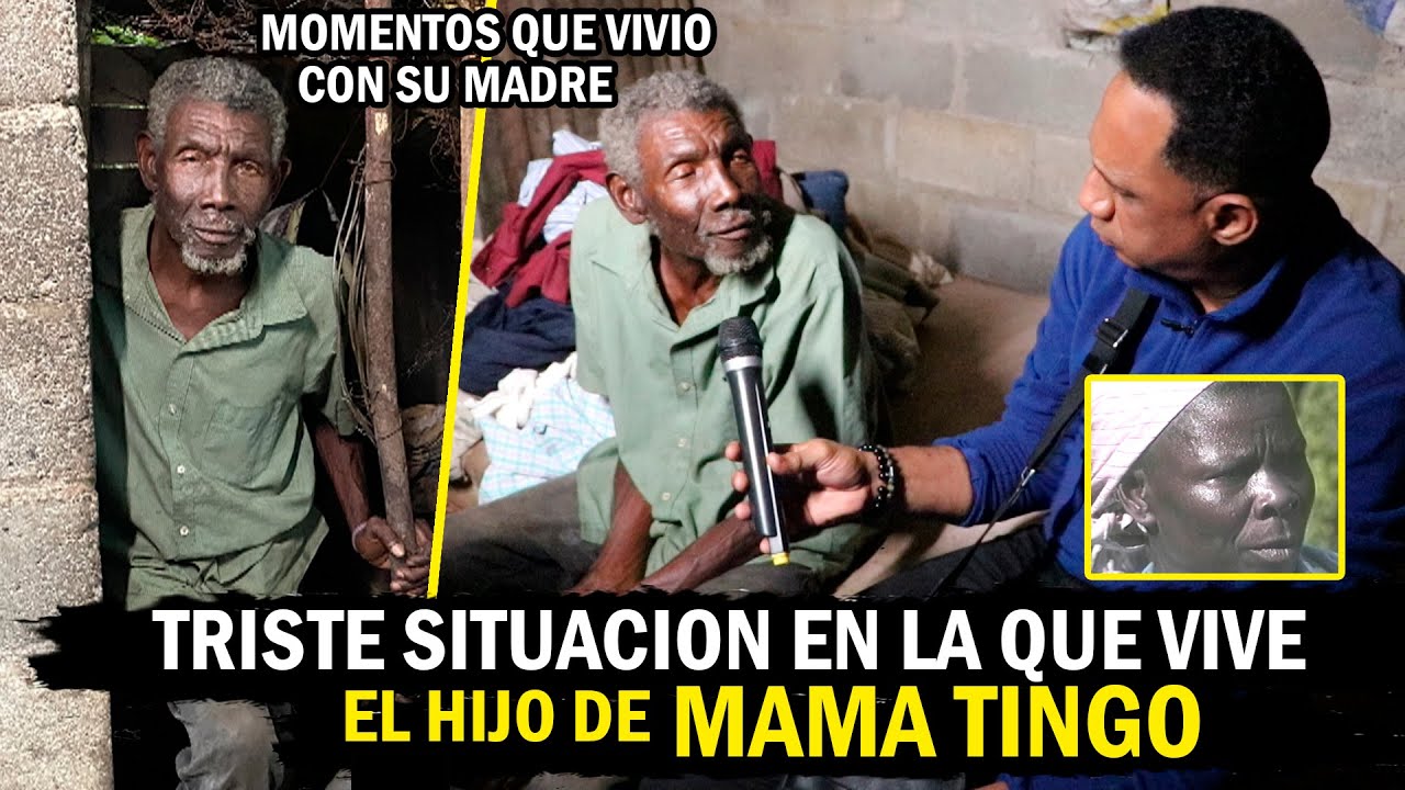 TRISTE SITUACION EN LA QUE VIVE EL HIJO DE LA HEROINA MAMA TINGO /CUENTA MOMENTOS QUE VIVIO CON ELLA