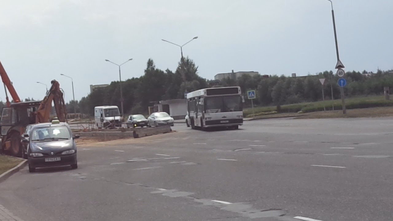 Автобус №8 (Новополоцк). ДС Подкастельцы - Завод Белково-витаминных концентратов