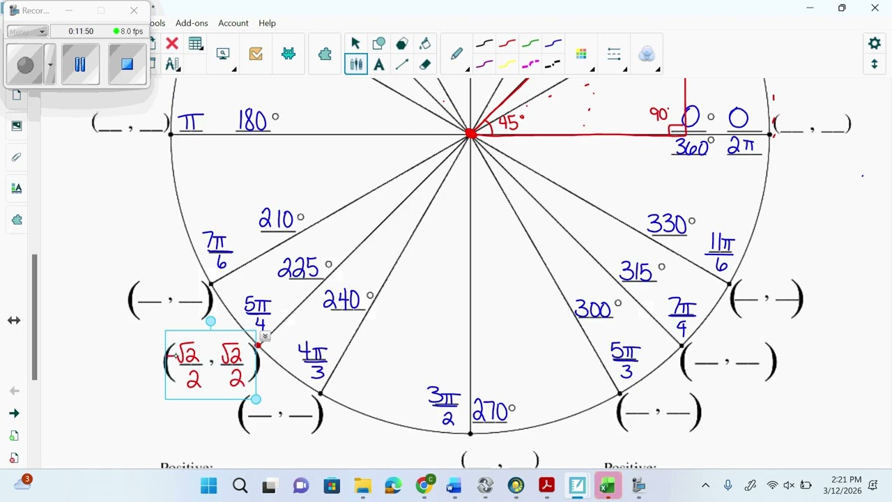 March12 unit circle part 1