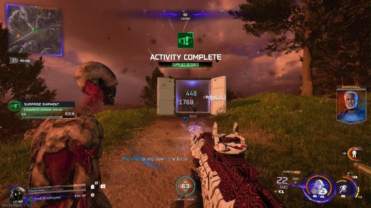 Just realized that the zone lll is the best zone to grind camos in Endgame.