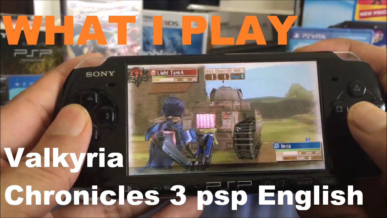 Valkyria : Chronicles III English PSP: What I play.