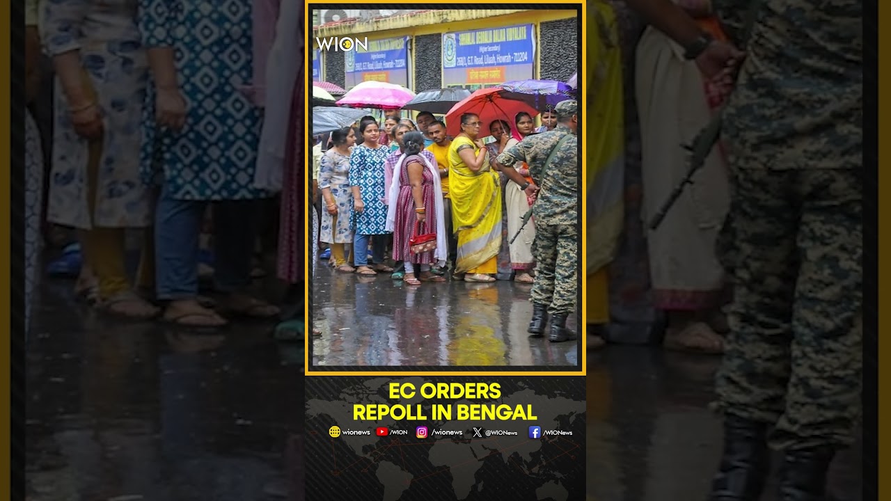 EC Announces Repolling at 15 Polling Stations in West Bengal Tomorrow | WION Shorts