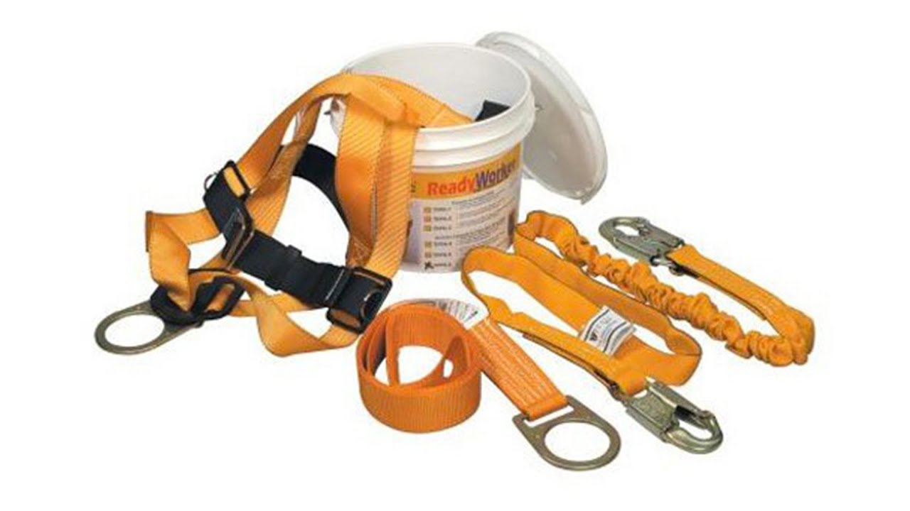 Honeywell Fall Protection Harness Lanyard and Cross Arm Strap Kit (TFPK-6-Z7/U/6FTAK)