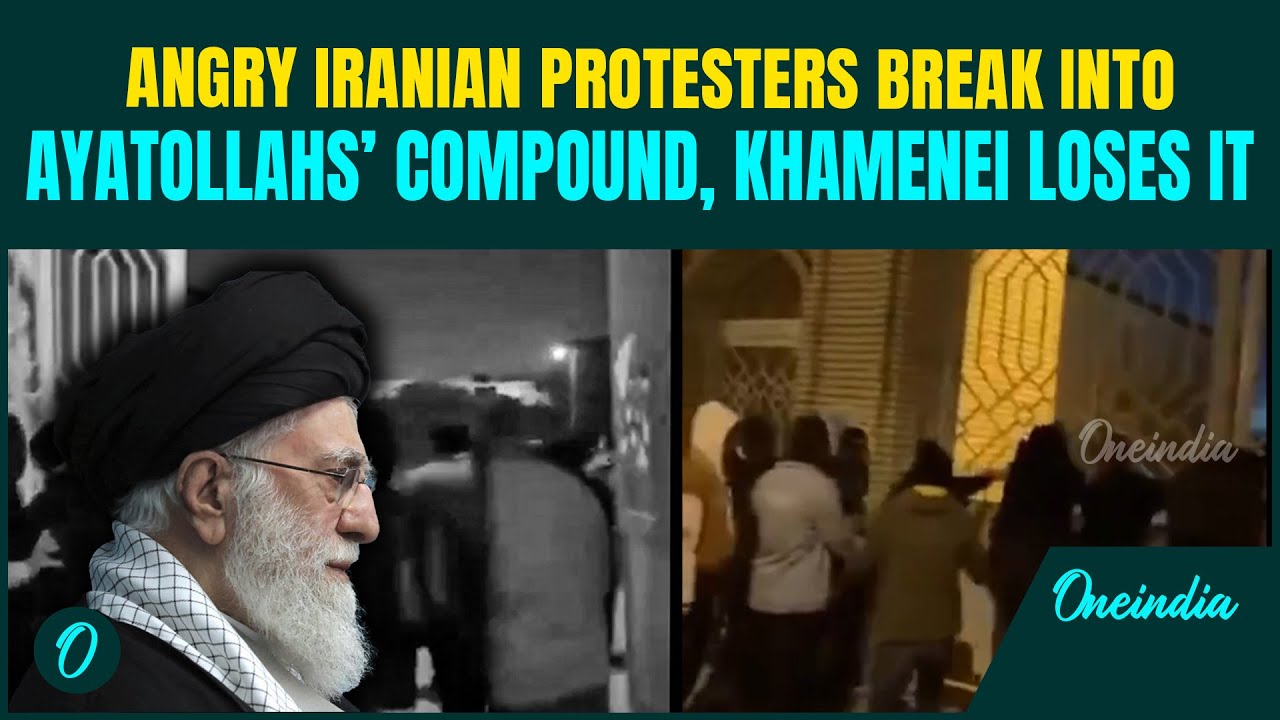 Khamenei&rsquo;s HOME ATTACKED? Protesters STORM Ayatollah Compound  as Leader BLASTS &lsquo;Trump-Loving&rsquo; Mob