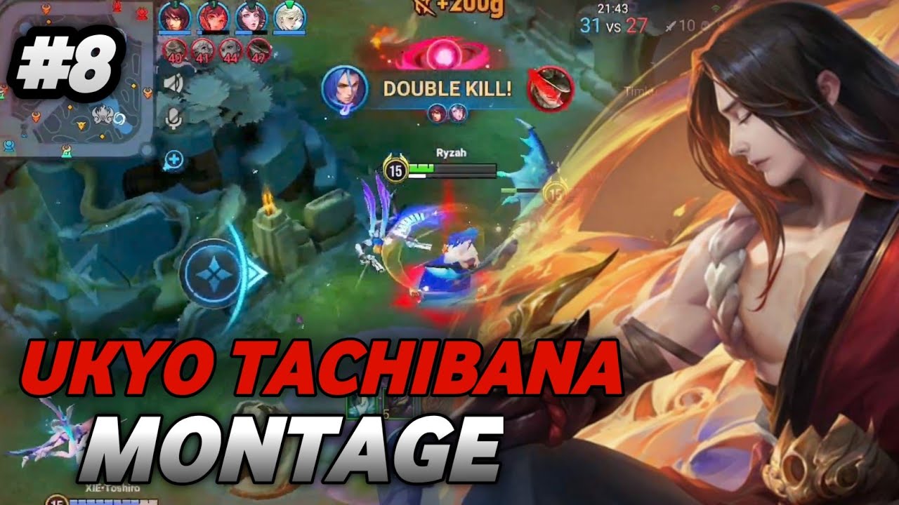 Ukyo Tachibana MONTAGE #8 - Honor of Kings