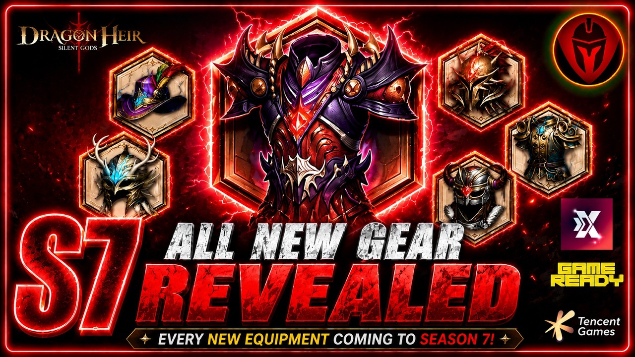 🔥 Dragonheir S7 ALL NEW GEAR REVEALED! Which Set Will Be META? ⚔️| Dragonheir: Silent Gods
