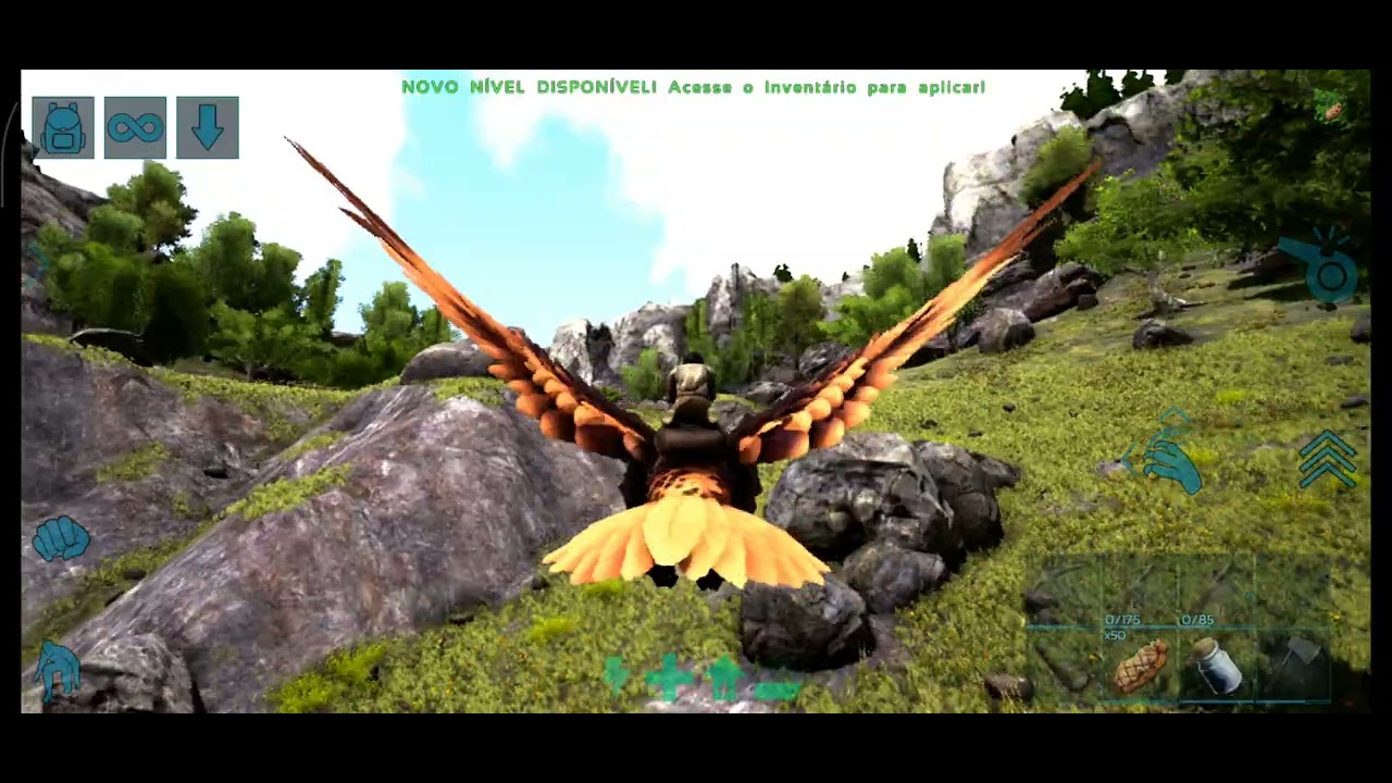 Dia 3# Ark ultimalte, domando mais 1 ptero e deu ruim.