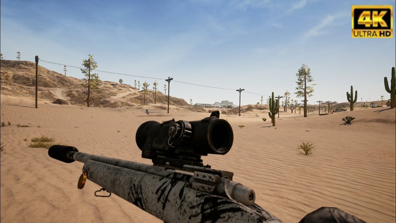 PUBG PC : SOLO SNIPER 4K FULL GAMEPLAY | MIRAMAR ULTRA GRAPHICS GAMEPLAY (No Commentary)