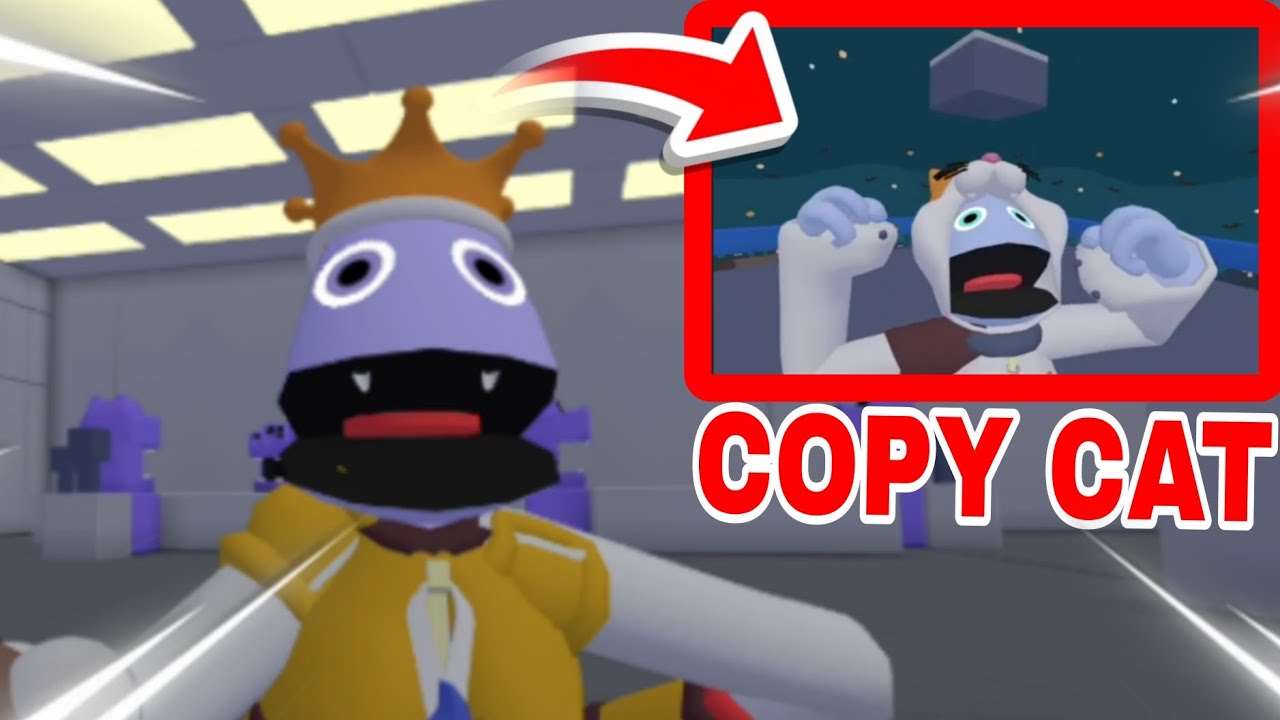COPY CAT ON OUR HANDS!!!