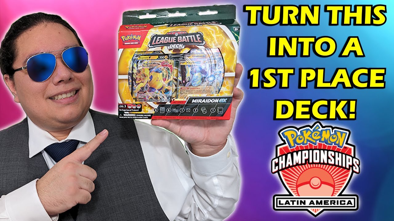 UPGRADE This League Battle Deck to be the LAIC 1st Place MIRAIDON EX DECK