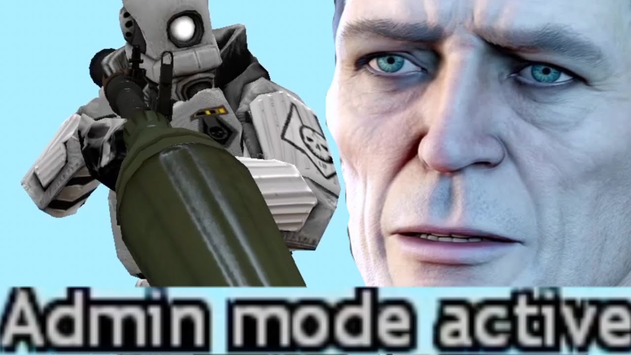 Троллинг в Gmod от имени администратора.