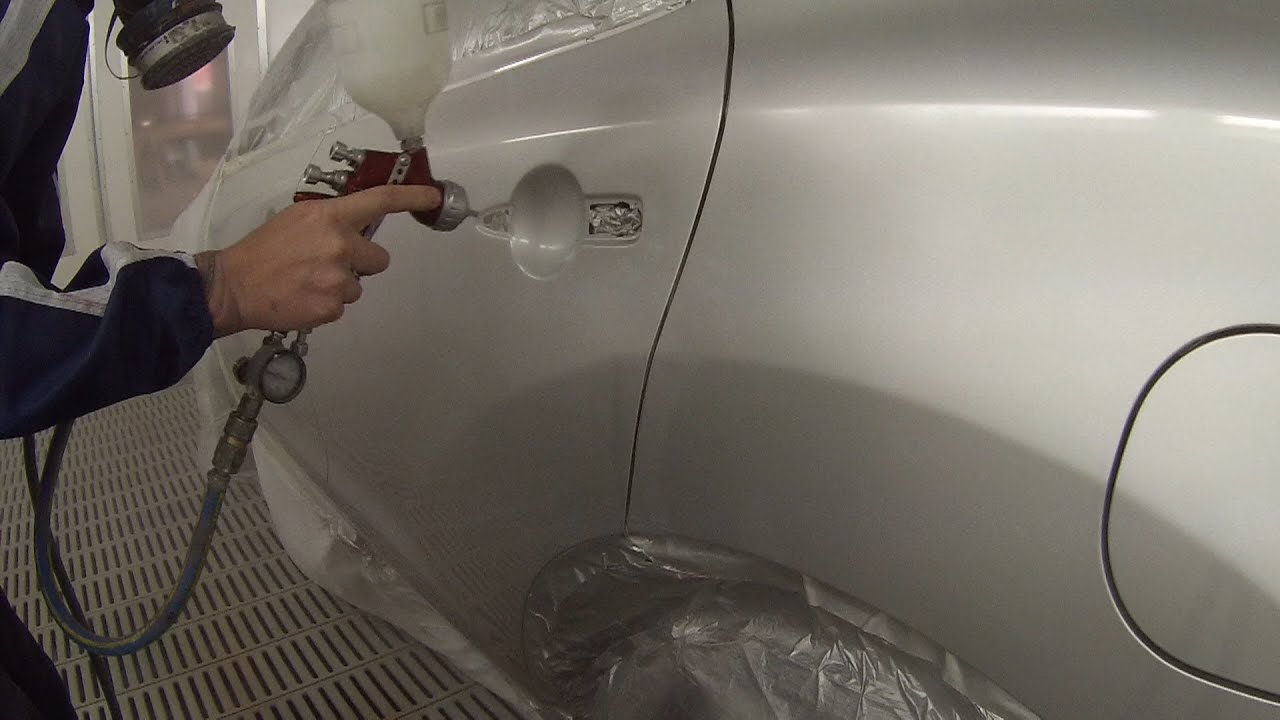 Blending Metallic Paint & 2K Clear Coat