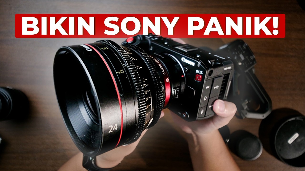TNADINGAN BERAT SONY FX3 | Unboxing Canon C50 Indonesia